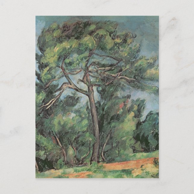 Paul Cezanne | The Large Pine, c.1889 Postcard (Front)