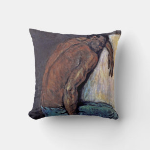Paul Cezanne - The Negro Scipio Fine Art Painting Cushion