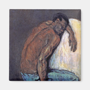 Paul Cezanne - The Negro Scipio Fine Art Painting Magnet