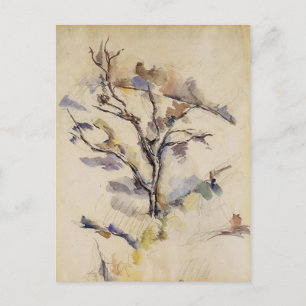 Paul Cezanne- The Oak Postcard