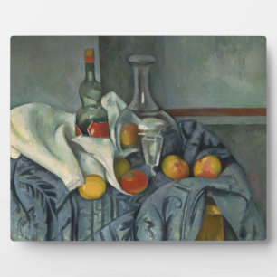 Paul Cezanne The Peppermint Bottle, 1893-95 (oil Plaque