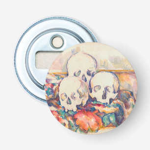 Paul Cezanne - The Three Skull Watercolor Bottle Opener