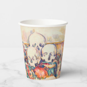 Paul Cezanne - The Three Skull Watercolor Paper Cups
