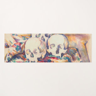 Paul Cezanne - The Three Skull Watercolor Yoga Mat