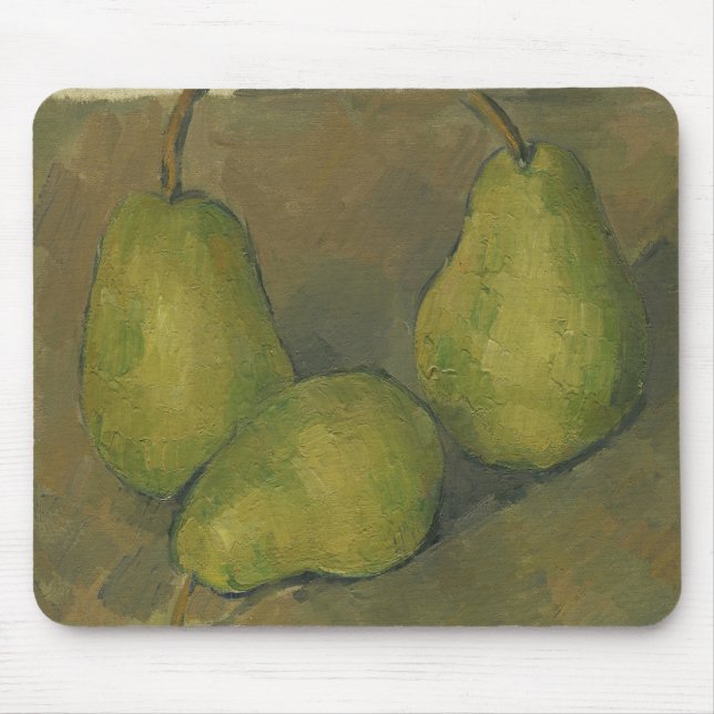 Paul Cezanne - Three Pears Mouse Mat (Front)
