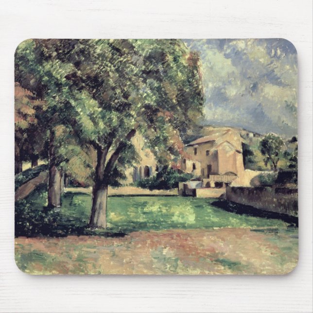 Paul Cezanne | Trees in a Park, Jas de Bouffan, 18 Mouse Mat (Front)