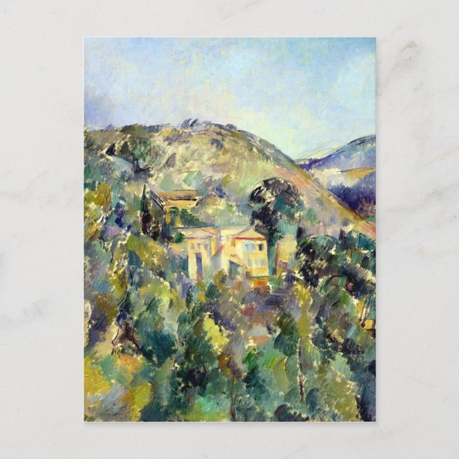Paul Cezanne View of the Domaine Saint-Joseph Postcard (Front)