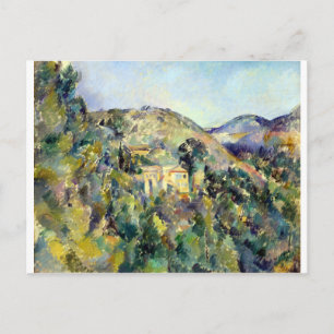 Paul Cezanne View of the Domaine Saint-Joseph Postcard