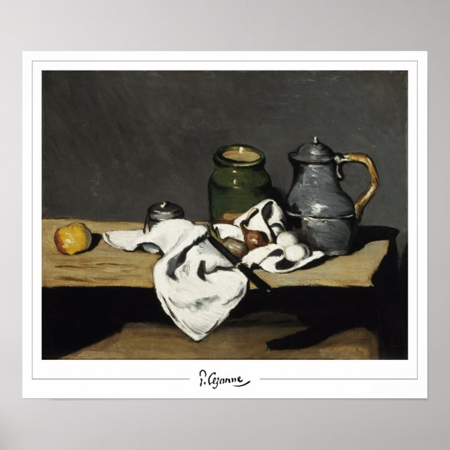 Paul Cézanne Zedign Art Poster #43 (Front)