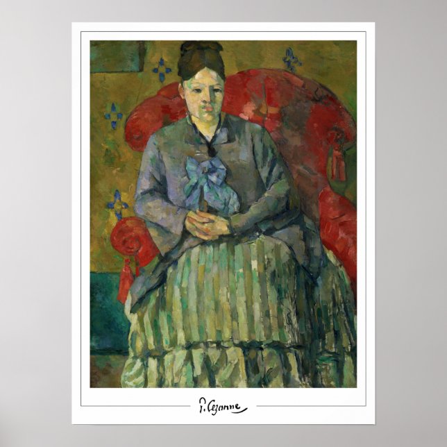 Paul Cézanne Zedign Art Poster #52 (Front)