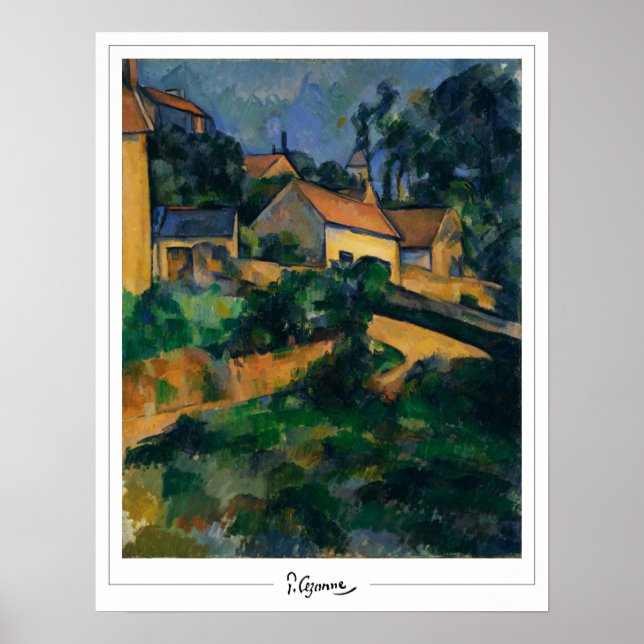 Paul Cézanne Zedign Art Poster #62 (Front)