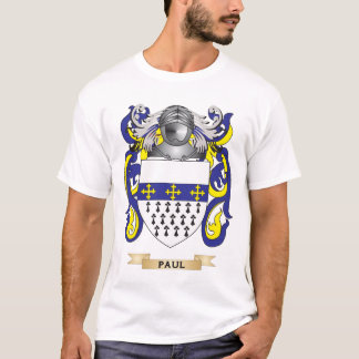 Paul Coat of Arms (Family Crest) T-Shirt