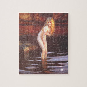 Paul Émile Chabas - Baigneuse (Bather) Jigsaw Puzzle