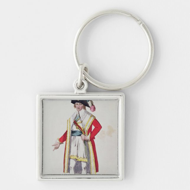 Paul Francois Jean Nicolas  Vicomte de Barras Key Ring (Front)