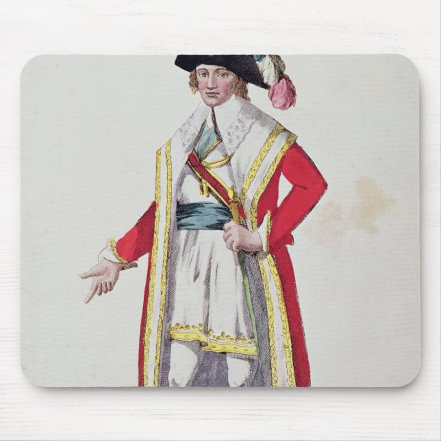 Paul Francois Jean Nicolas  Vicomte de Barras Mouse Mat (Front)