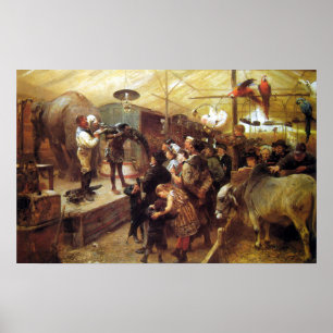 Paul Friedrich Meyerheim Menagerie Poster