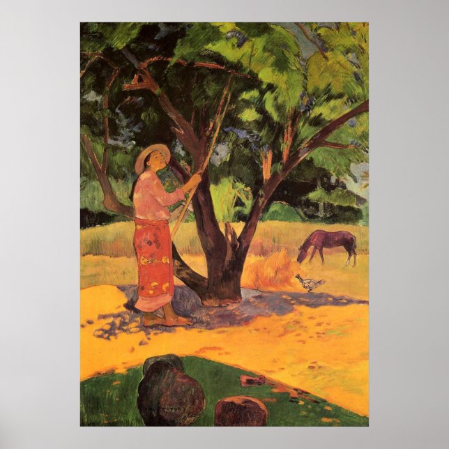 Paul Gaugin - The Lemon Picker Poster (Front)