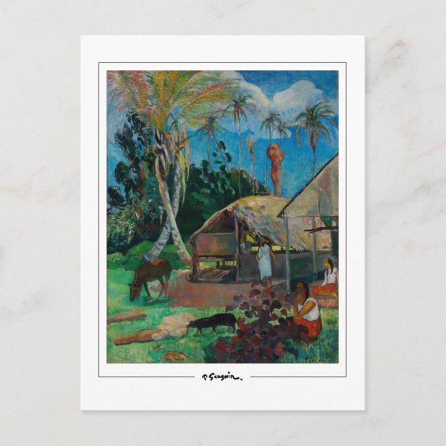 Paul Gauguin #1 - Fine Art Postcard (Front)