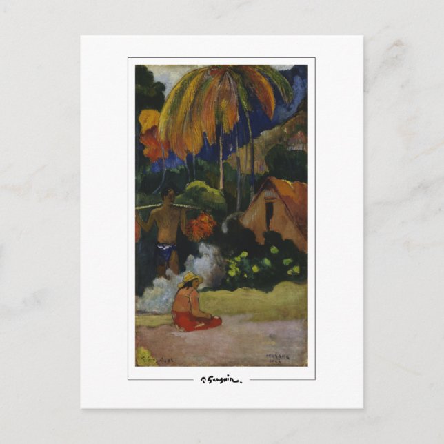 Paul Gauguin #438 - Fine Art Postcard (Front)