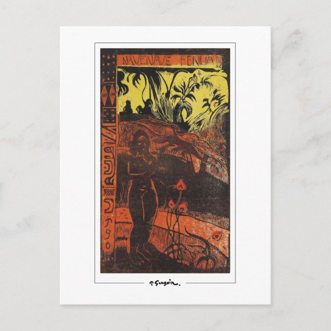 Paul Gauguin #513 - Fine Art Postcard (Front)