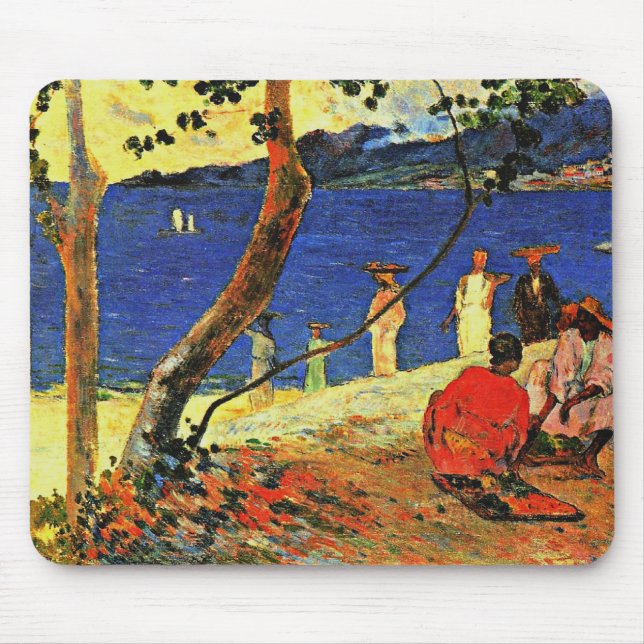Paul Gauguin - A Seashore Mouse Mat (Front)