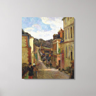Paul Gauguin A Suburban Street, 1884 Canvas Print