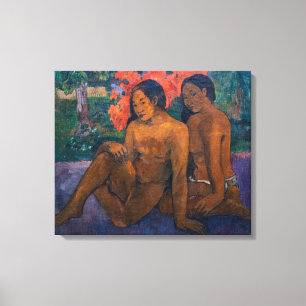 Paul Gauguin - And the Gold of Their Bodies Canvas Print