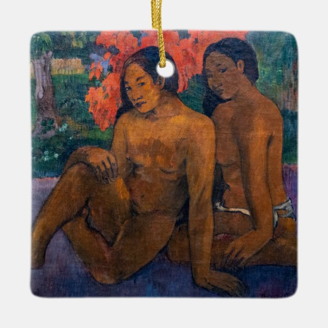 Paul Gauguin - And the Gold of Their Bodies Ceramic Ornament (Front)