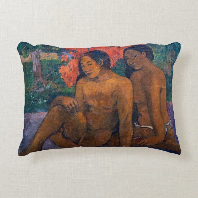 Paul Gauguin - And the Gold of Their Bodies Decorative Cushion (Front)