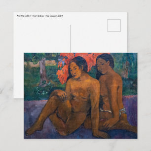 Paul Gauguin - And the Gold of Their Bodies Postcard