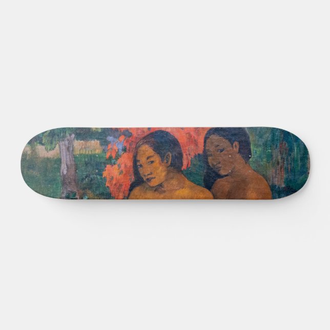 Paul Gauguin - And the Gold of Their Bodies Skateboard (Horz)