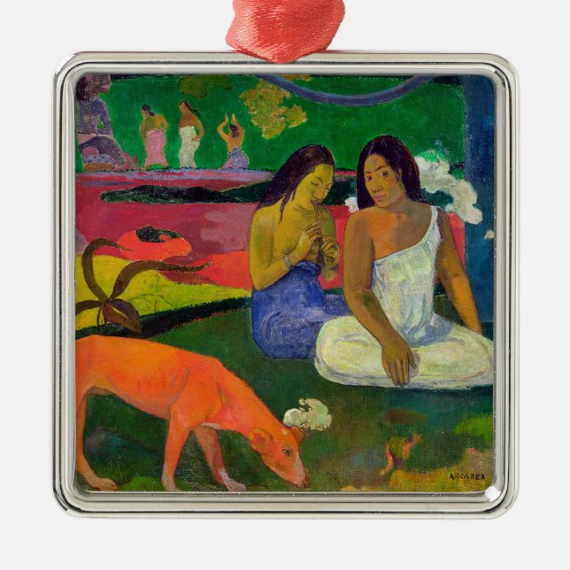 Paul Gauguin | Arearea , 1892 Metal Tree Decoration (Front)