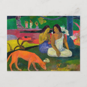 Paul Gauguin   Arearea , 1892 Postcard