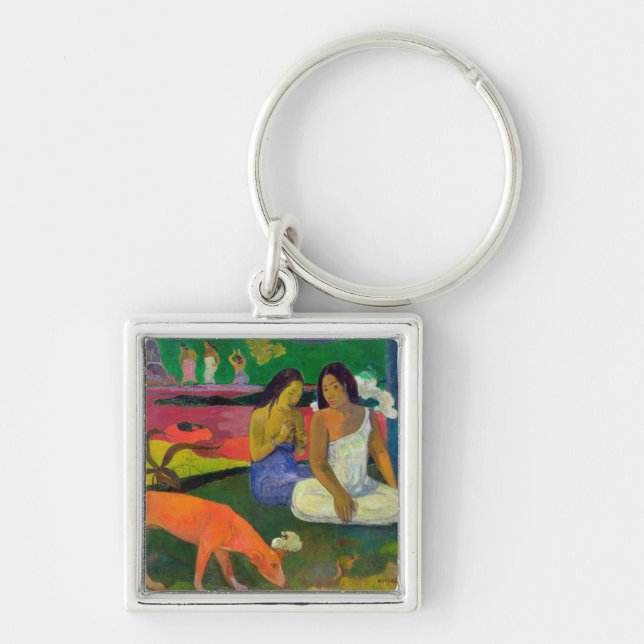 Paul Gauguin | Arearea (The Red Dog), 1892 Key Ring (Front)