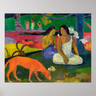 Paul Gauguin Arearea (The Red Dog), 1892 Poster