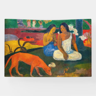 Paul Gauguin - Arearea / The Red Dog Banner