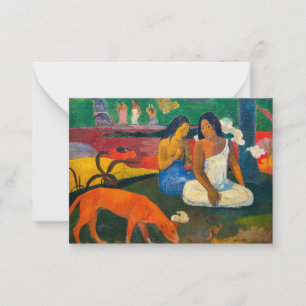 Paul Gauguin - Arearea / The Red Dog Card