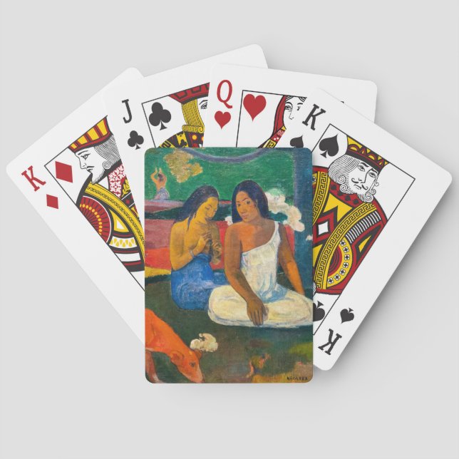 Paul Gauguin - Arearea / The Red Dog Playing Cards (Back)