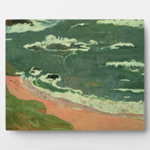 Paul Gauguin Beach at Le Pouldu, 1889 Plaque