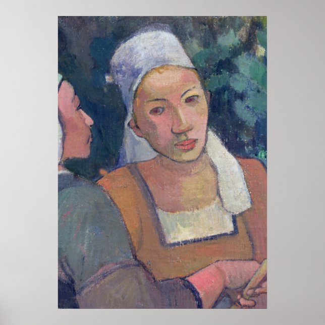 Paul Gauguin | Breton Peasants, 1894 (oil on canva Poster (Front)