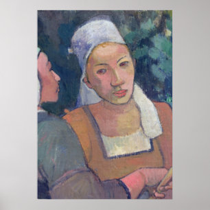 Paul Gauguin Breton Peasants, 1894 (oil on canva Poster