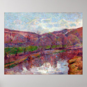 Paul Gauguin Brittany Landscape Poster