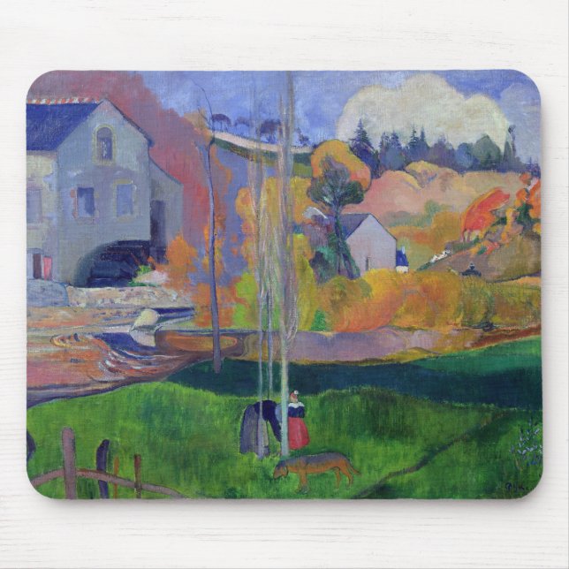 Paul Gauguin | Brittany Landscape: the David Mill, Mouse Mat (Front)