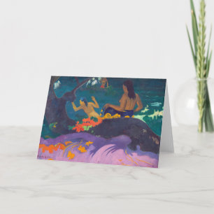 Paul Gauguin - By the Sea / Fatata te Miti Card
