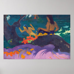 Paul Gauguin - By the Sea / Fatata te Miti Poster