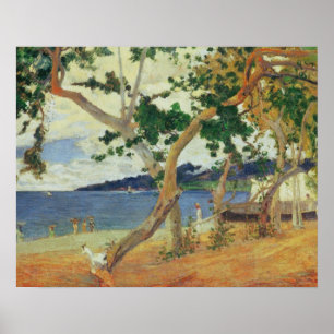 Paul Gauguin   By the Seashore, Martinique, 1887 ( Poster