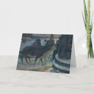 Paul Gauguin - Christmas Night Holiday Card