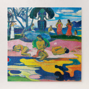 Paul Gauguin Day of the God (Mahana no atua) Art Jigsaw Puzzle