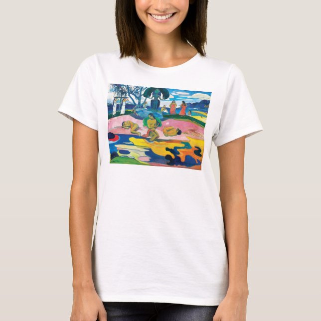 Paul Gauguin Day of the God (Mahana no atua) Art T-Shirt (Front)