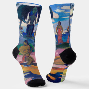Paul Gauguin - Day of the God / Mahana no atua Socks